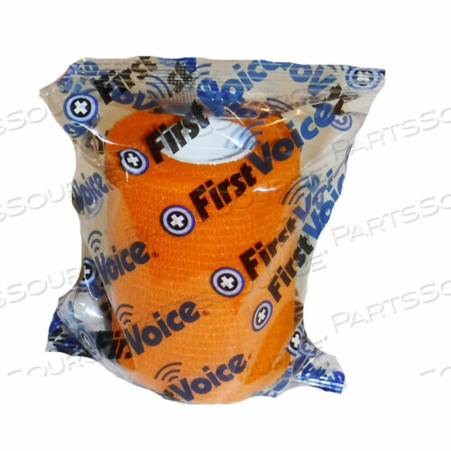 OEM#: TS-3189-OFIRST VOICE 3 X 5 YARDS САМОКЛЕЯЩИЙСЯ БИНТ, БЕЗ ЛАТЕКСА, ОРАНЖЕВЫЙ от First Voice
