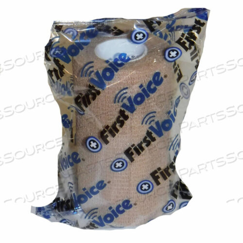 OEM#: TS-3190-4TFIRST VOICE 4 X 5 YARDS САМОКЛЕЯЩИЙСЯ БИНТ, БЕЗ ЛАТЕКСА, КОРИЧНЕВЫЙ, УПАКОВКА ИЗ 4 ЦВЕТОВ от First Voice
