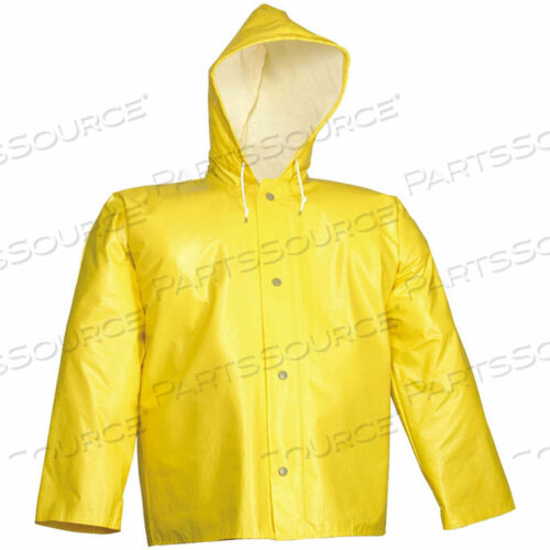 J32107 AMERICAN STORM FLY FRONT HOODED JACKET, YELLOW, XL