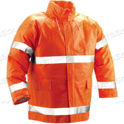 OEM#: J53129.XLJ53129 COMFORT-BRITE JACKET, FLUORESCENT ORANGE, XL by Tingley Rubber
