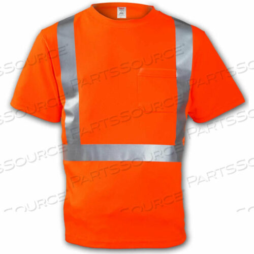 OEM#: S75029.3XS75029 CLASS 2 SHORT SLEEVE T-SHIRT, FLUORESCENT ORANGE, 3XL by Tingley Rubber