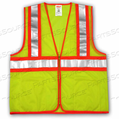 V70642 ЖИЛЕТ JOB SIGHT ДВУХЦВЕТНЫЙ КЛАССА 2, ФЛУОРЕСЦЕНТНЫЙ ЛАЙМ, 4XL/5XL