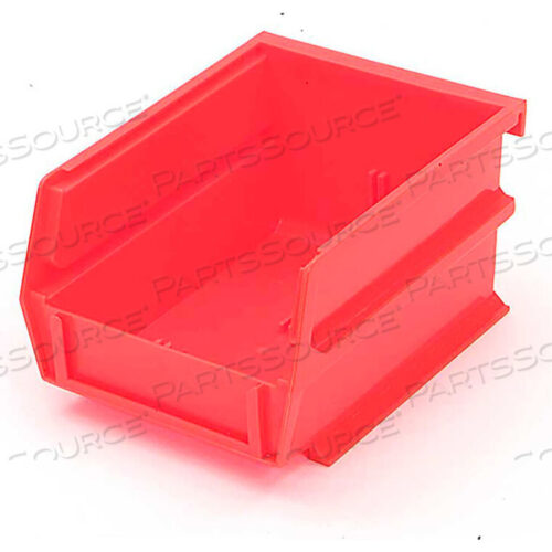 OEM#: 3-210R-6LOCBIN 4-1/8L X 5-3/8W X 3H КРАСНЫЕ ШТАБЕЛИРОВАННЫЕ, ПОДВЕСНЫЕ, БЛОКИРОВОЧНЫЕ ПОЛИПРОПИЛЕНОВЫЕ ЯЩИКИ, 6 КОРОБОК от Triton Products