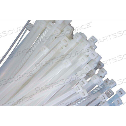 36 ДЛИННЫХ ПРОЧНЫХ НАТУРАЛЬНЫХ НЕЙЛОНОВЫХ СТЯЖЕК С ПРОЧНОСТЬЮ НА РАСТЯЖЕНИЕ 175 ФУНТОВ, 25/УП