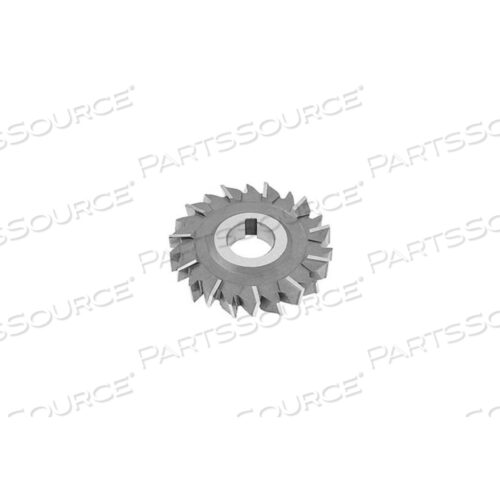 ИМПОРТНАЯ БОКОВАЯ ФРЕЗА HSS С ЗУБЬЯМИ, ДИАМЕТР 5 X 5/8 ТОРЦ X 1 ОТВЕРСТИЕ X 22 ЗУБА