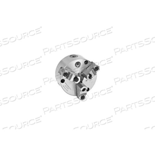 3-КУЛАЧКОВЫЙ (2 ЧАСТИ) СПИРАЛЬНЫЙ ПАТРОН, КОРПУС ИЗ КОВАНОЙ СТАЛИ, КРЕПЛЕНИЕ СПЕРЕД, 6 ГЛУБОКИХ ЗАДНИХ ЧАСТЕЙ