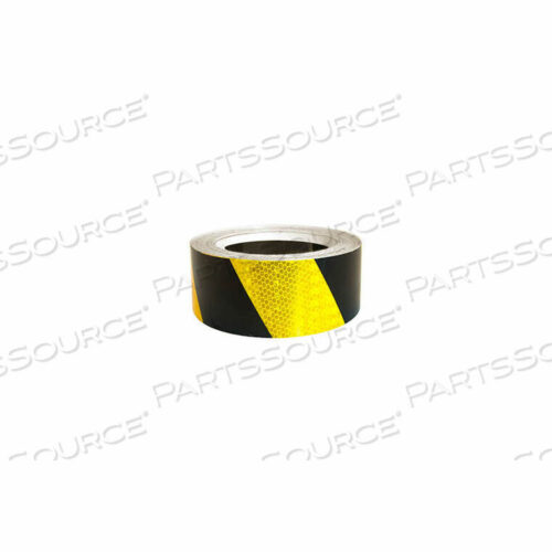 OEM#: HRT230YBSUPER BRITE REFLECTIVE TAPE, ЖЕЛТО-ЧЕРНАЯ, РУЛОН 2 ШТ. X 30 Л. от Incom Manufacturing