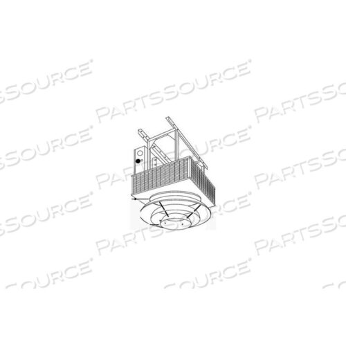 OEM#: D1603АНЕМОСТАТНЫЙ ДИФФУЗОР ДЛЯ 5-20КВТ ТЕПЛОВЕНТИЛЯТОРОВ С ПОТОКОМ ВОЗДУХА ОТ TPI Corporation