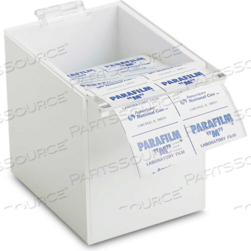 МАЛЕНЬКИЙ ДИСПЕНСЕР ДЛЯ ПАРАФИЛЬМА, 5 Ш X 8 Д X 6 В, БЕЛЫЙ