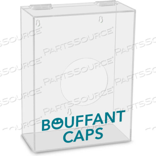 АКРИЛОВЫЙ МАЛЕНЬКИЙ ДИСПЕНСЕР ДЛЯ ШАПОЧЕК С НАЧЕСКОМ, 8-1/2 Ш X 11-5/8 В X 4-1/4 Д