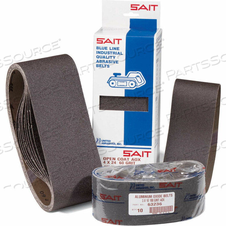 OEM#: 57503ШЛИФОВАЛЬНАЯ ЛЕНТА 1A-X 3 X 24 50 ЗЕРНИСТОСТЬ АЛЮМИНИЯ от United Abrasives-Sait