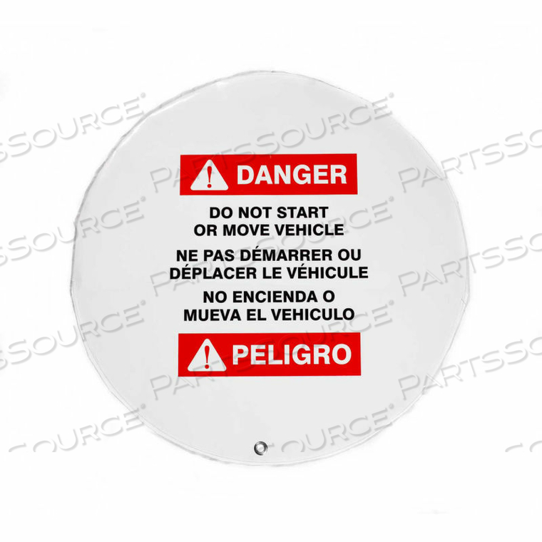 OEM#: 7347ЧЕХОЛ РУЛЕВОГО КОЛЕСА С БЛОКИРОВКОЙ, ДИАМЕТР 23 от ZING Green Safety Products