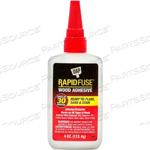 КЛЕЙ ДЛЯ ДЕРЕВА RAPIDFUSE - 4,0 УНЦИИ, ПРОЗРАЧНЫЙ -