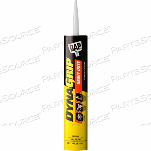 DYNAGRIP HEAVY DUTY CONSTRUCTION ADHESIVES - 28,0 УНЦИЙ, БЕЛЫЙ -