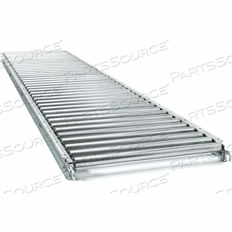 OEM#: 18JRSGS4.5X5JRS 5L 18W STRAIGHT GAL. STEEL ROLLER CONVEYOR - 1-3/8 ROLLER DIA. - 16 BF by UNEX Manufacturing