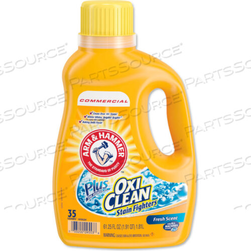 OXICLEAN КОНЦЕНТРИРОВАННОЕ ЖИДКОЕ СРЕДСТВО ДЛЯ СТИРКИ, БУТЫЛКА 62 УНЦИИ, 6 БУТЫЛОК - 3320000107