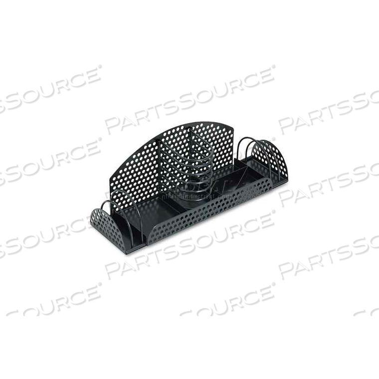OEM#: 22326FEL PERF-ECT MULTI DESK ORGANIZER, МЕТАЛЛ/ПРОВОЛОКА, 12 7/8 X 4 X 4 3/4, ЧЕРНЫЙ от Fellowes