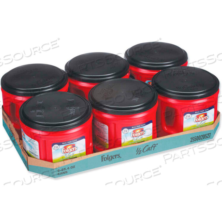 OEM#: 2550020527CTCOFFEE, ПОЛУКОФЕЙНЫЙ, КАНИСТРА 25,4 УНЦИЙ, 6 ШТУК В КОРОБКЕ от Folgers