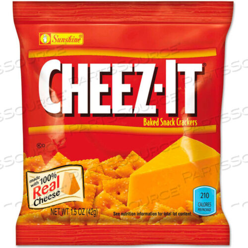 OEM#: 2410012226КРЕКЕРЫ SUNSHINE CHEEZ-IT, ПАКЕТ 1,5 УНЦИИ, С ПОНИЖЕННЫМ СОДЕРЖАНИЕМ ЖИРА, 60 ШТУК В КОРОБКЕ от Kelloggs