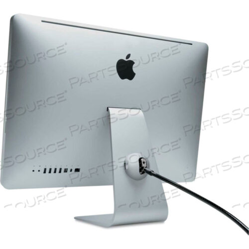 64962 ТРОСОВЫЙ ЗАМОК SAFEDOME ДЛЯ IMAC, КАБЕЛЬ 6 ФУТОВ, ЧЕРНЫЙ/СЕРЕБРИСТЫЙ