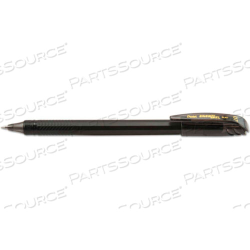 ГЕЛЕВАЯ РУЧКА ENERGEL FLASH STICK, СРЕДНЯЯ 0,7 ММ, ЧЕРНЫЕ ЧЕРНИЛА, ЧЕРНЫЙ КОРПУС, ДЮЖИНА