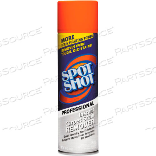 OEM#: WDF009934SPOT SHOT PROFESSIONAL CARPET STAIN REMOVER, 18 OZ. AEROSOL CAN, 12 CANS by WD-40