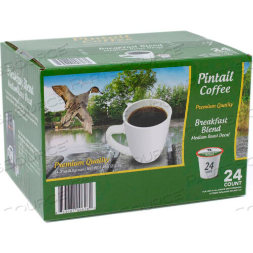 СМЕСЬ ДЛЯ ЗАВТРАКА БЕЗ КОФЕИНА, СРЕДНЕЙ ОБЖАРКИ, 0,53 УНЦИИ, 24 тыс. ЧАШЕК/КОРОБКА