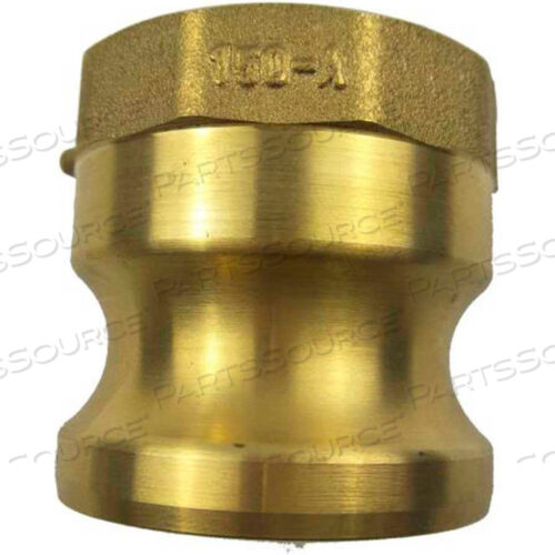 2 ЛАТУННЫЙ АДАПТЕР ТИПА А С РЕЗЬБОЙ NPT ВНУТРЕННИЙ КОНЕЦ