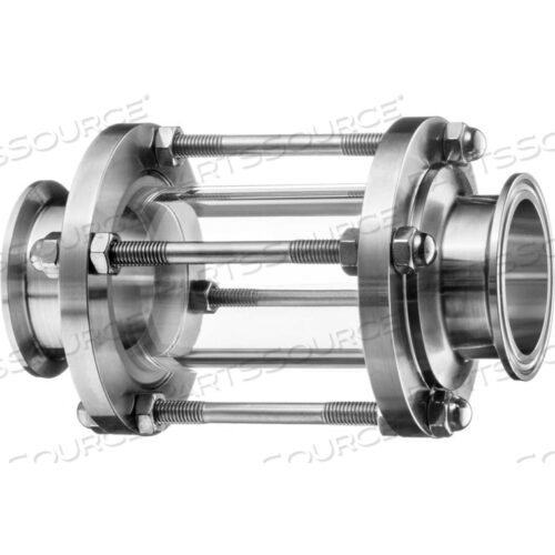 Смотровое стекло из нержавеющей стали марки 304 для санитарной обработки - для 4 трубок