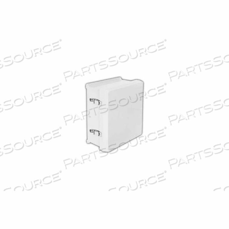 OEM#: VJ1412HWPL2VJ 14 X 12 НЕМЕТАЛЛИЧЕСКИЙ КОРПУС, ШАРНИР, 2 ЗАМКА С НАВЕСНЫМ ЗАМКОМ от Vynckier Enclosure Systems