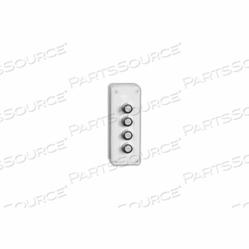 VM933-PBM4 VM 9 X 3 X 3 НЕМЕТАЛЛИЧЕСКИЙ КОРПУС, ЧЕТЫРЕ ОТВЕРСТИЯ ДЛЯ КНОПОК 22,5 ММ - МИН. КОЛ-ВО 3