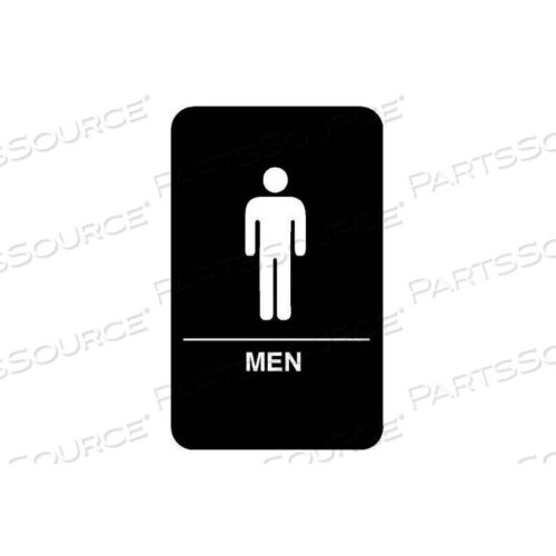 OEM#: 5635SIGN, MENS, BRAILLE, 6X9 от Vollrath