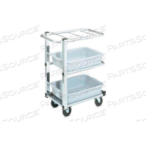 OEM#: 97186КОНСОЛЬНАЯ ТЕЛЕЖКА ДЛЯ РАЗМЕЩЕНИЯ, 3 ПОЛКИ, ХРОМИРОВАННАЯ от Vollrath