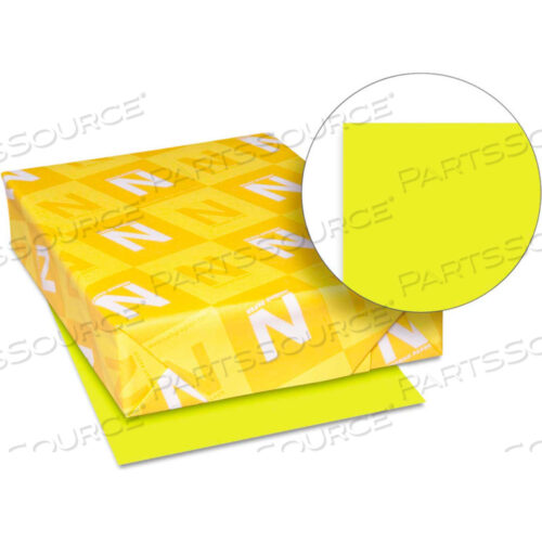 OEM#: 22791ЦВЕТНОЙ КАРТОН ASTROBRIGHTS, 8-1/2 X 11, СОЛНЕЧНО-ЖЕЛТЫЙ, 250 шт./УПАКОВКА от Neenah