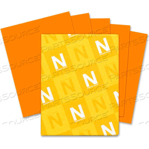 OEM#: 22561ЦВЕТНАЯ БУМАГА - ОРАНЖЕВАЯ - 8-1/2 X 11 - 24 ФУНТА - 500 ЛИСТОВ от Neenah