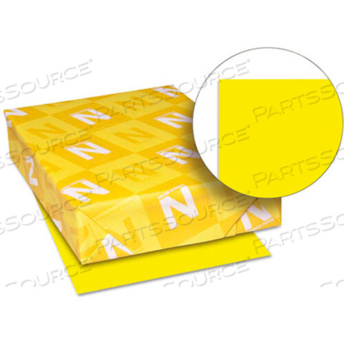 OEM#: 22731 БУМАГА ASTROBRIGHTS CARD STOCK, 8-1/2 X 11, СОЛНЕЧНО-ЖЕЛТЫЙ, 250 ЛИСТОВ/УПАКОВКА от Neenah
