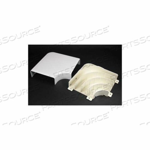 OEM#: 5411FO*FITTING, FLAT ELBOW 90 DEG, PVC, IVORY by Wiremold