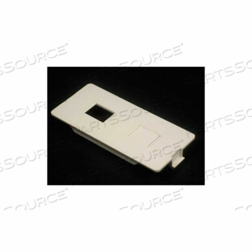 5507RJ ДВОЙНОЙ RJ (1) ОТКРЫТЫЙ, (1) ЛИЦЕВАЯ ПАНЕЛЬ KO, ЦВЕТ СЛОНОВОЙ КОСТИ