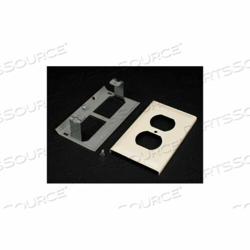 OEM#: G3043BE*ЛИЦЕВАЯ ПАНЕЛЬ, КРЫШКА КАНАЛЬНОГО КАНАЛА, СТАЛЬ, ДВУХСТОРОННИЙ РОЗЕТОК, СЕРЫЙ от Wiremold