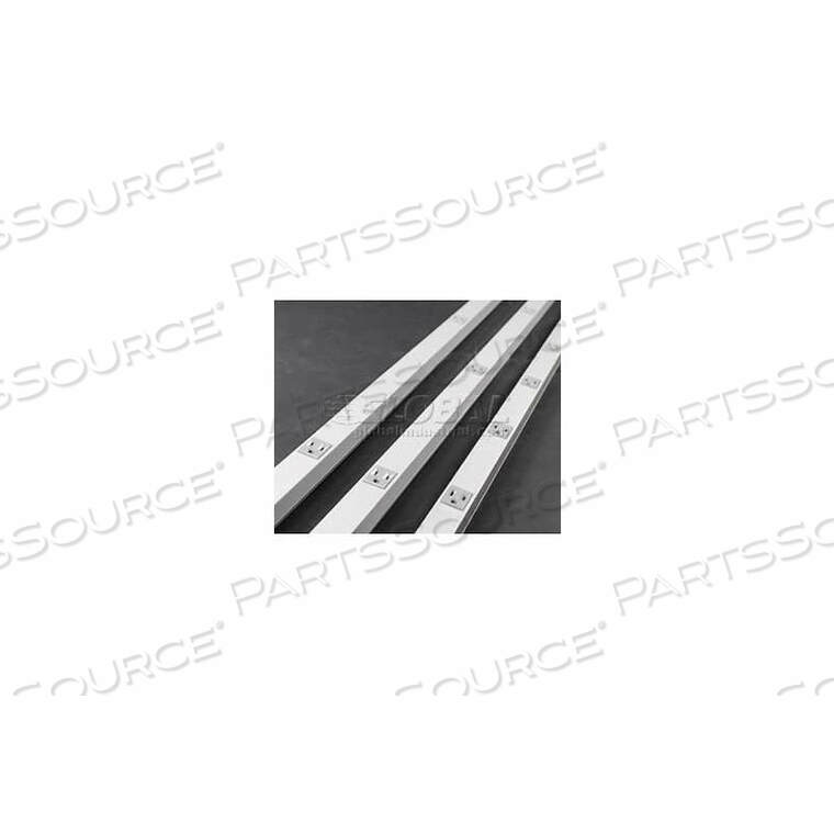 OEM#: S20GB506TR*S20GB506TR TAMPER RESISTANT PLUGMOLD, 125V, 15A, 5L, 10 OUTLETS - MIN QTY 2 by Wiremold