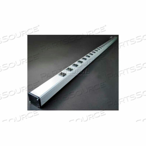 OEM#: UL2063BD*UL2063BD MULTI-OUTLET POWER UNIT, 125V, 15A, 72L, 24 OUTLETS, 15 CORD by Wiremold