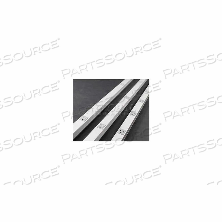 OEM#: V20GB606*КАНАЛЬНЫЙ КОРОБ, 2-ЧАСТНЫЙ, С ЭЛЕКТРОПРОВОДКОЙ, ДЛИНА 6 ФУТОВ, 12 ВЫХОДОВ, ЦВЕТ СЛОНОВАЯ КОСТИ от Wiremold