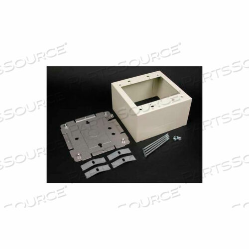 V2444-2 2 GANG EXTRA DEEP DEVICE BOX, 4-3/4L