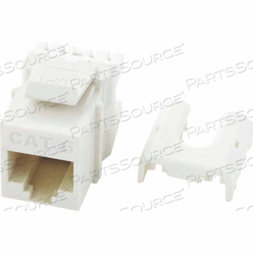 OEM#: WP3476-WHCAT 6 QUICK CONNECT RJ45 KEYSTONE INSERT, WHITE by Legrand