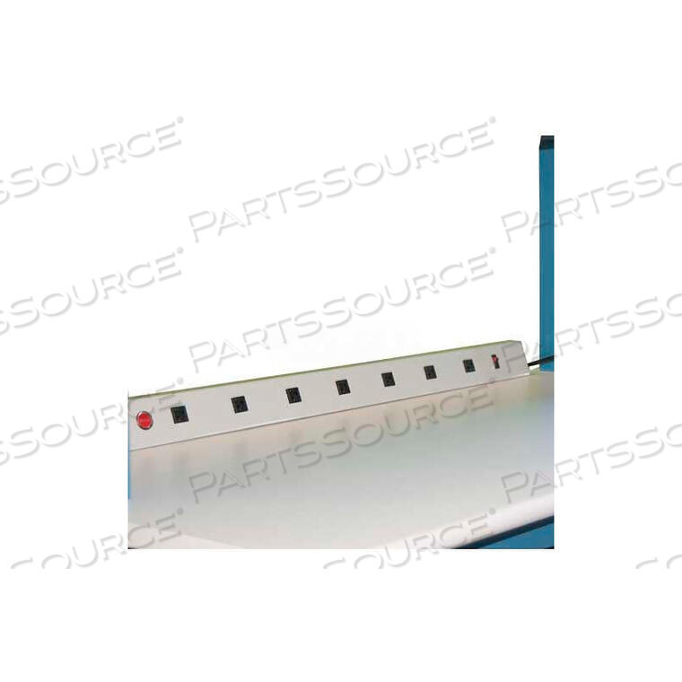 OEM#: EL5WSI ЭЛЕКТРИЧЕСКИЙ КАНАЛ, 15 А, 8 РОЗЕТОК, ДЛИНА 48, МОНТАЖ НА РАБОЧУЮ ПОВЕРХНОСТЬ, СЕРЫЙ от Workstation Industries, Inc.