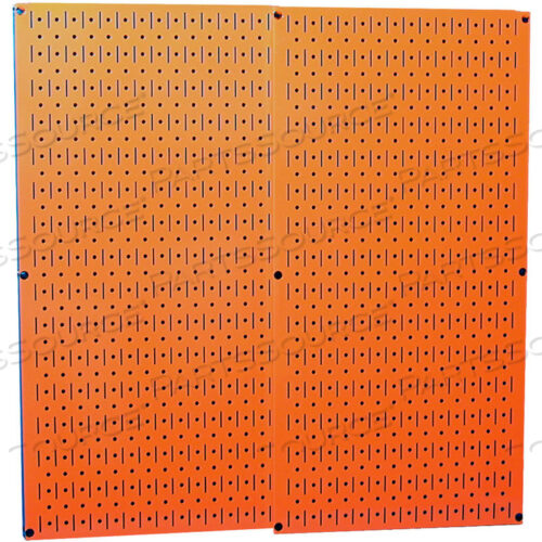OEM#: 30-P-3232 УПАКОВКА ORPEGBOARD - 2 ПАНЕЛИ, ОРАНЖЕВЫЙ МЕТАЛЛ, 32 X 32 X 3/4 от Wall Control Pegboard