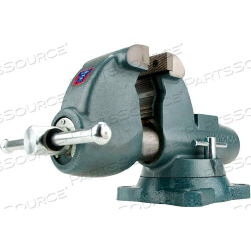 WILTON МОДЕЛЬ C-3 6 ШИРИНА КУЛАЧКОВ 6-1/2 ГОРЛОВИНА КОМБИНИРОВАННЫЕ ТИСКИ ДЛЯ ТРУБ И ВЕРСТА С ПОВОРОТНЫМ ОСНОВАНИЕМ