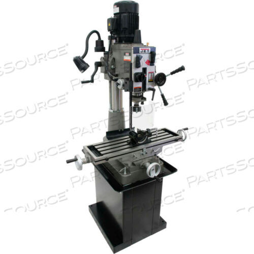 OEM#: 351144JET JMD-40GH СВЕРЛИЛЬНО-ФРЕЗЕРНЫЙ СТАНОК С РЕДУКТОРНОЙ ГОЛОВКОЙ И НОВЫМ DP500 2AXIS DRO от Jet