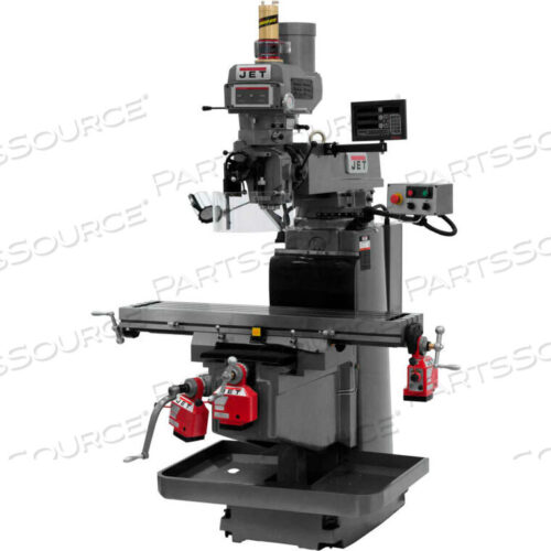 OEM#: 698072JET JTM-1254VS С НОВЫМИ DP700 DRO X, Y&Z POWERFEEDS И ПНЕВМАТИЧЕСКИМ ТЯГОВЫМ ШТЫРЕМ от Jet