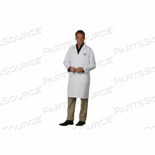 OEM#: 437-MFASHION SEAL UNISEX KNOT BUTTON LAB COAT, 39-1/2L, 100% COTTON, M, БЕЛЫЙ от Superior Surgical, LLC